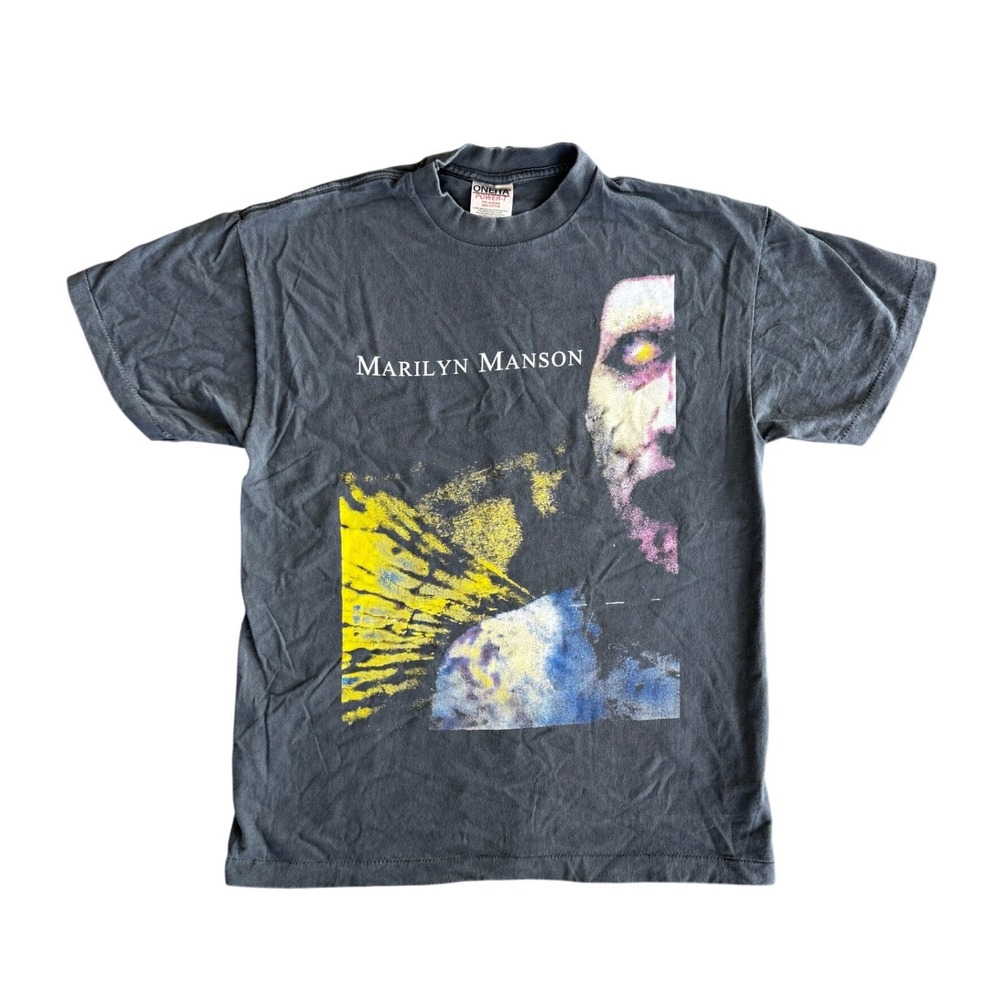 Vintage Marilyn Manson Antichrist Superstar Single Stitch T Shirt Sz L REPRINT